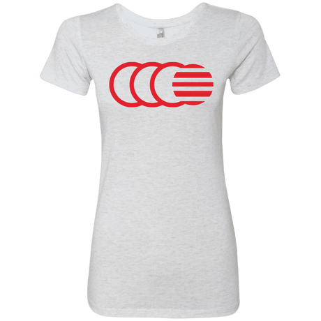 T-Shirts Heather White / S That's No Moon Women's Triblend T-Shirt
