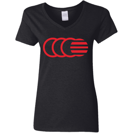 T-Shirts Black / S That's No Moon Women's V-Neck T-Shirt