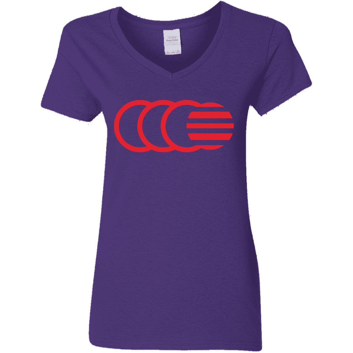 T-Shirts Purple / S That's No Moon Women's V-Neck T-Shirt