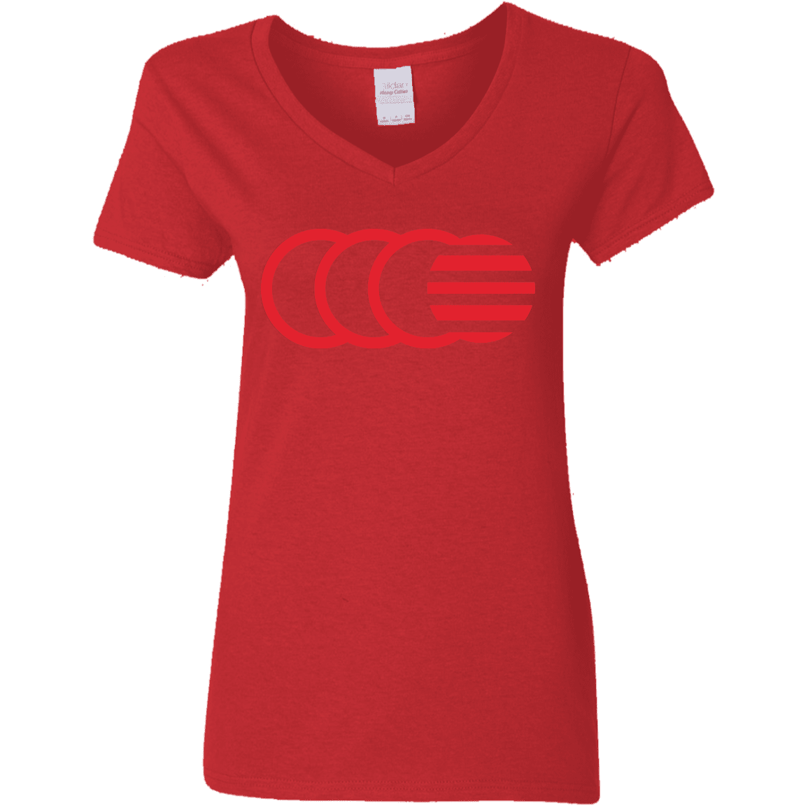 T-Shirts Red / S That's No Moon Women's V-Neck T-Shirt