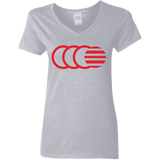 T-Shirts Sport Grey / S That's No Moon Women's V-Neck T-Shirt