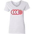 T-Shirts White / S That's No Moon Women's V-Neck T-Shirt