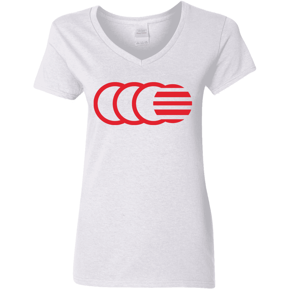 T-Shirts White / S That's No Moon Women's V-Neck T-Shirt