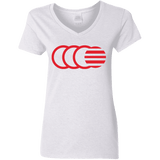 T-Shirts White / S That's No Moon Women's V-Neck T-Shirt