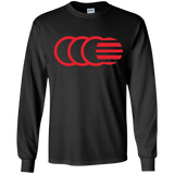 T-Shirts Black / YS That's No Moon Youth Long Sleeve T-Shirt