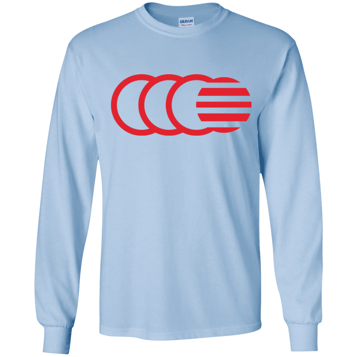 T-Shirts Light Blue / YS That's No Moon Youth Long Sleeve T-Shirt