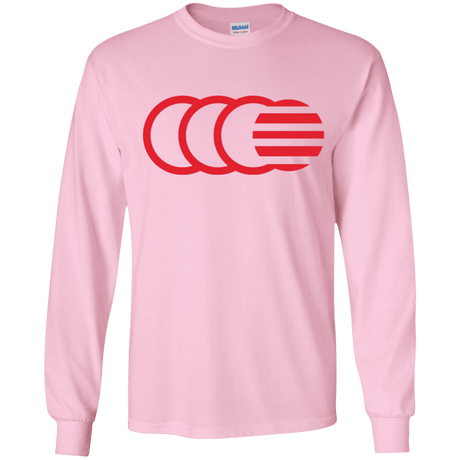 T-Shirts Light Pink / YS That's No Moon Youth Long Sleeve T-Shirt