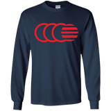 T-Shirts Navy / YS That's No Moon Youth Long Sleeve T-Shirt