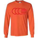T-Shirts Orange / YS That's No Moon Youth Long Sleeve T-Shirt