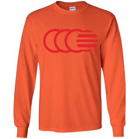 T-Shirts Orange / YS That's No Moon Youth Long Sleeve T-Shirt