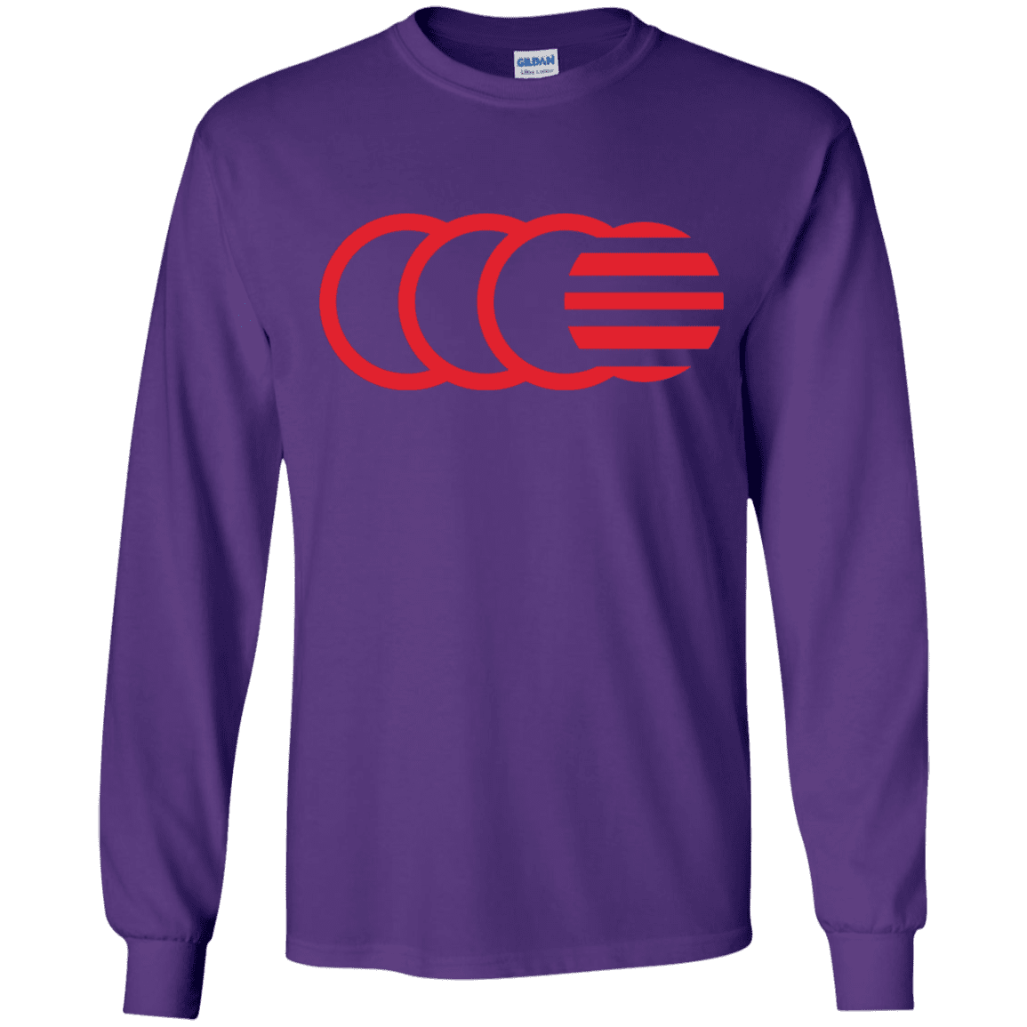 T-Shirts Purple / YS That's No Moon Youth Long Sleeve T-Shirt