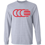 T-Shirts Sport Grey / YS That's No Moon Youth Long Sleeve T-Shirt
