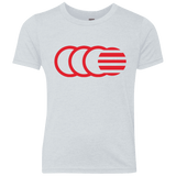 T-Shirts Heather White / YXS That's No Moon Youth Triblend T-Shirt