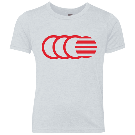 T-Shirts Heather White / YXS That's No Moon Youth Triblend T-Shirt