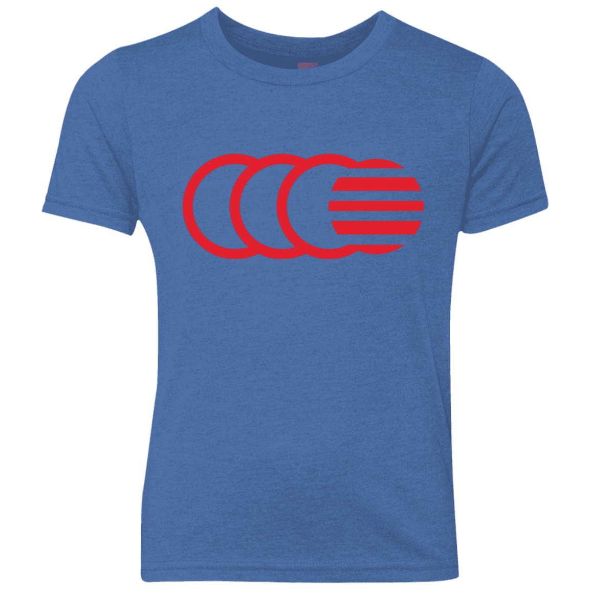 T-Shirts Vintage Royal / YXS That's No Moon Youth Triblend T-Shirt