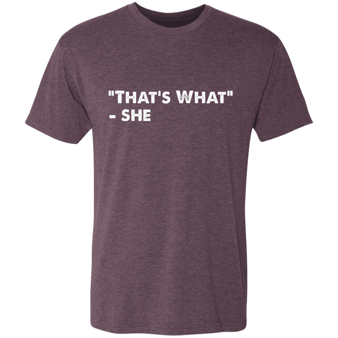 That's What She Said Men's Triblend T-Shirt