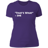 That's What She Said Women's Premium T-Shirt