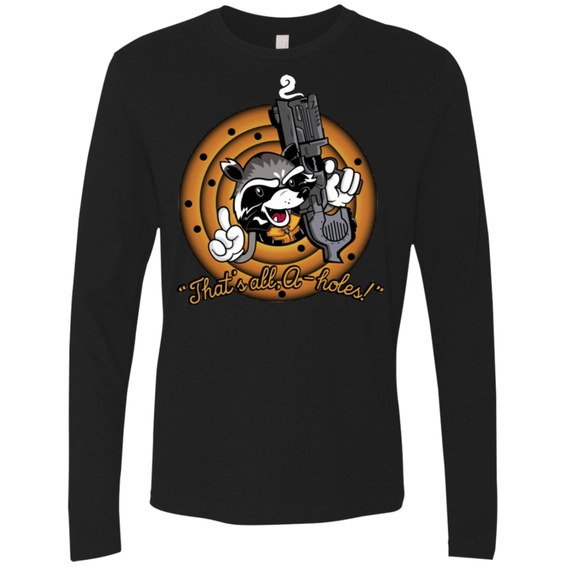 T-Shirts Black / Small Thats All A-Holes Men's Premium Long Sleeve