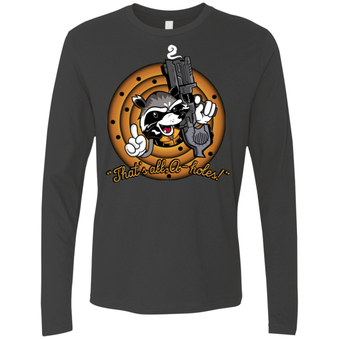 T-Shirts Heavy Metal / Small Thats All A-Holes Men's Premium Long Sleeve