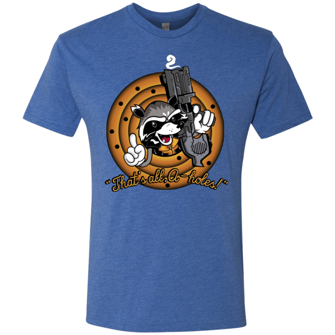 T-Shirts Vintage Royal / Small Thats All A-Holes Men's Triblend T-Shirt