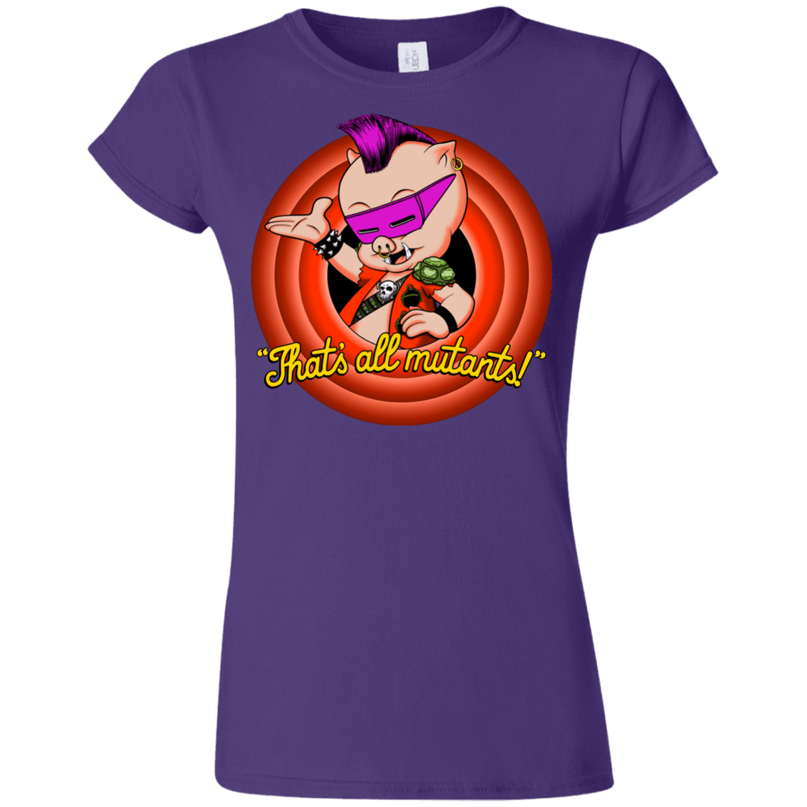 T-Shirts Purple / S Thats all Mutants Junior Slimmer-Fit T-Shirt