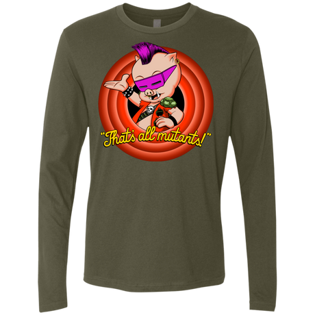 T-Shirts Military Green / S Thats all Mutants Men's Premium Long Sleeve