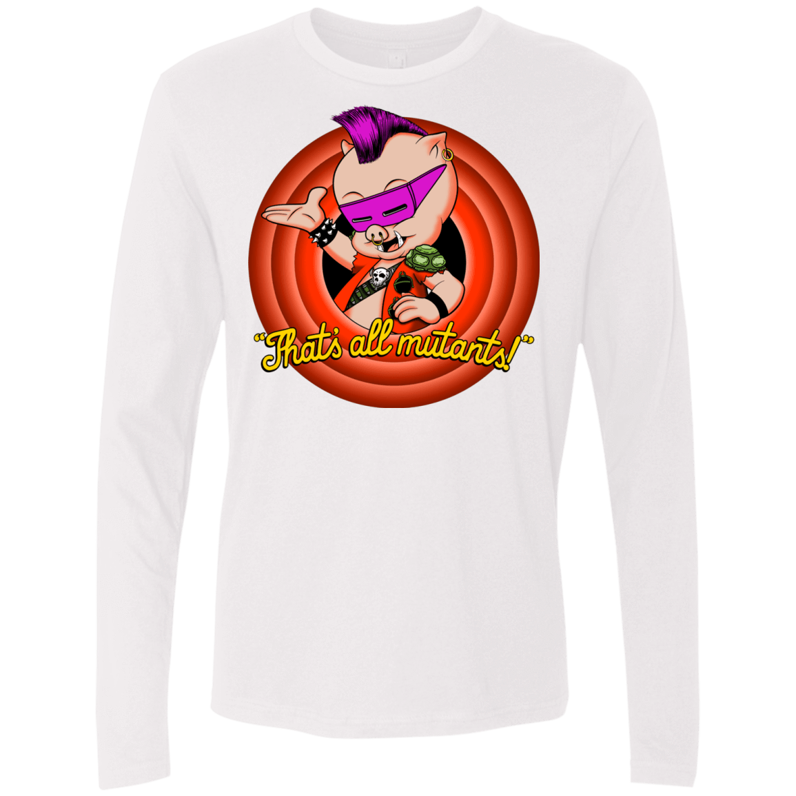T-Shirts White / S Thats all Mutants Men's Premium Long Sleeve