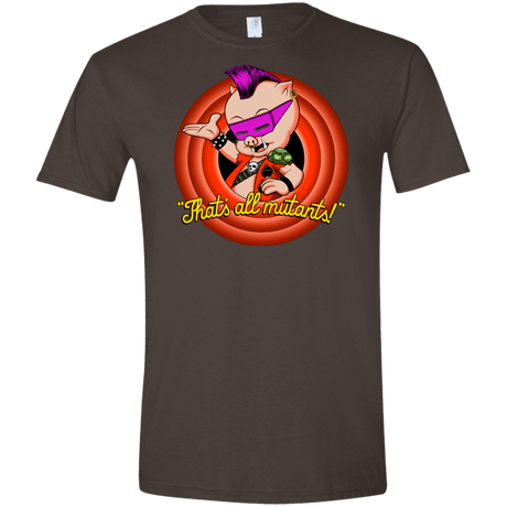 T-Shirts Dark Chocolate / S Thats all Mutants Men's Semi-Fitted Softstyle