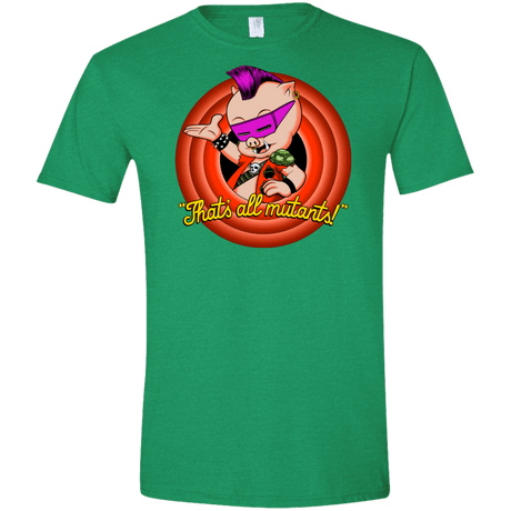 T-Shirts Heather Irish Green / S Thats all Mutants Men's Semi-Fitted Softstyle