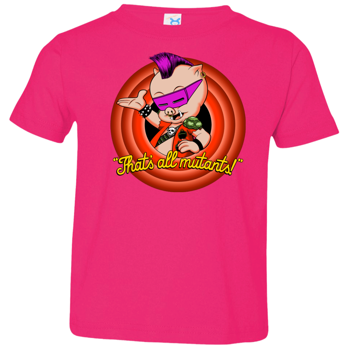 T-Shirts Hot Pink / 2T Thats all Mutants Toddler Premium T-Shirt