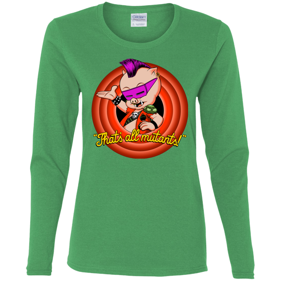 T-Shirts Irish Green / S Thats all Mutants Women's Long Sleeve T-Shirt