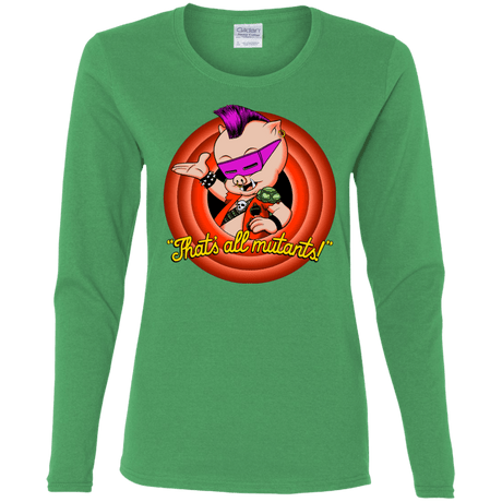 T-Shirts Irish Green / S Thats all Mutants Women's Long Sleeve T-Shirt