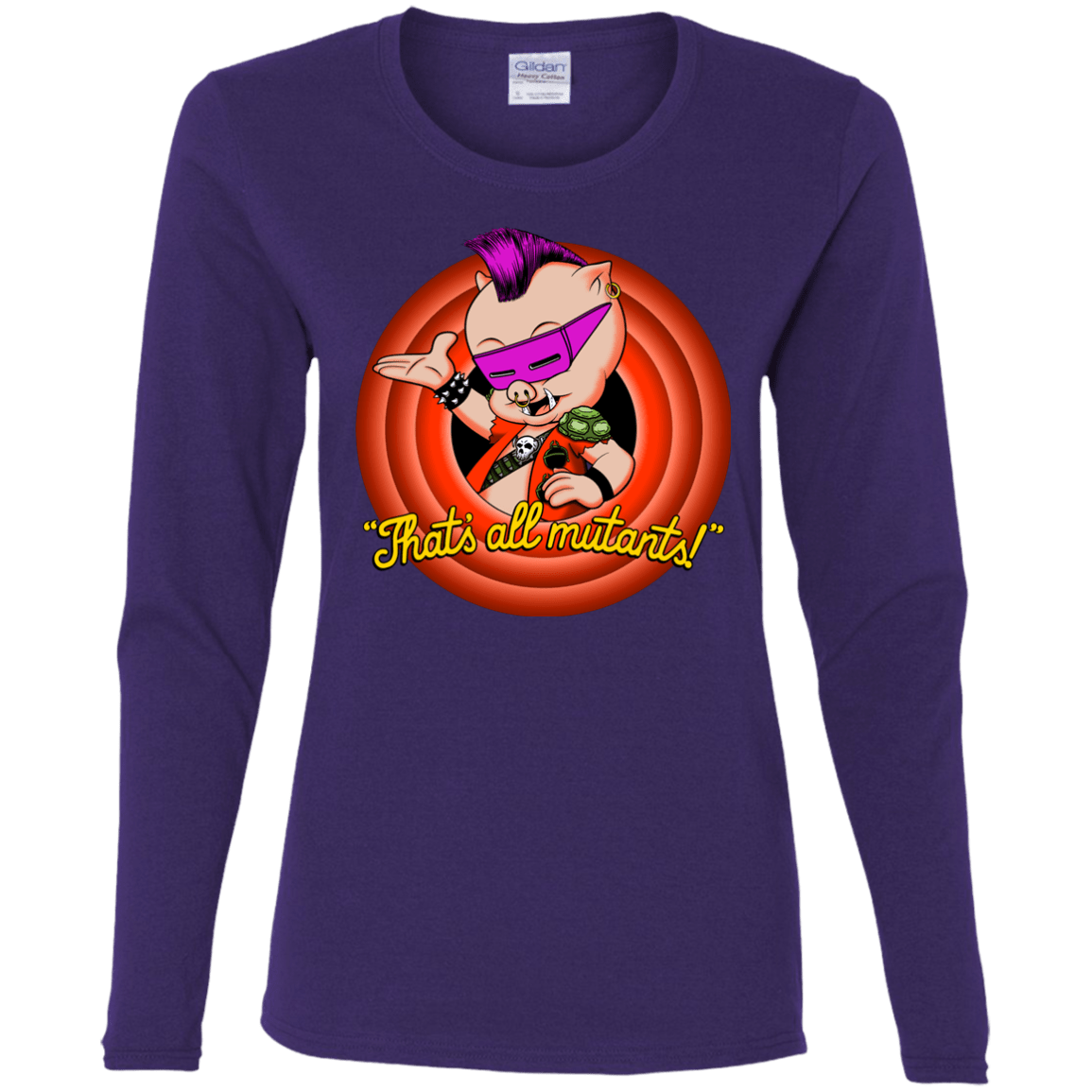 T-Shirts Purple / S Thats all Mutants Women's Long Sleeve T-Shirt