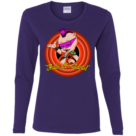 T-Shirts Purple / S Thats all Mutants Women's Long Sleeve T-Shirt