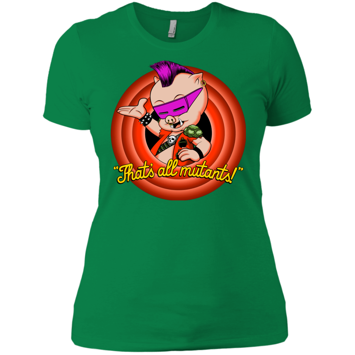 T-Shirts Kelly Green / X-Small Thats all Mutants Women's Premium T-Shirt
