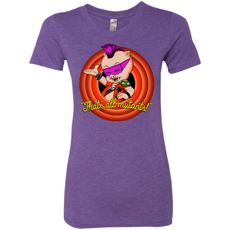 T-Shirts Purple Rush / S Thats all Mutants Women's Triblend T-Shirt