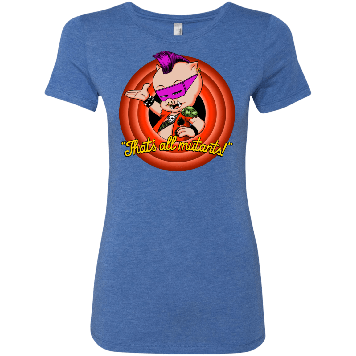 T-Shirts Vintage Royal / S Thats all Mutants Women's Triblend T-Shirt
