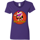 T-Shirts Purple / S Thats all Mutants Women's V-Neck T-Shirt