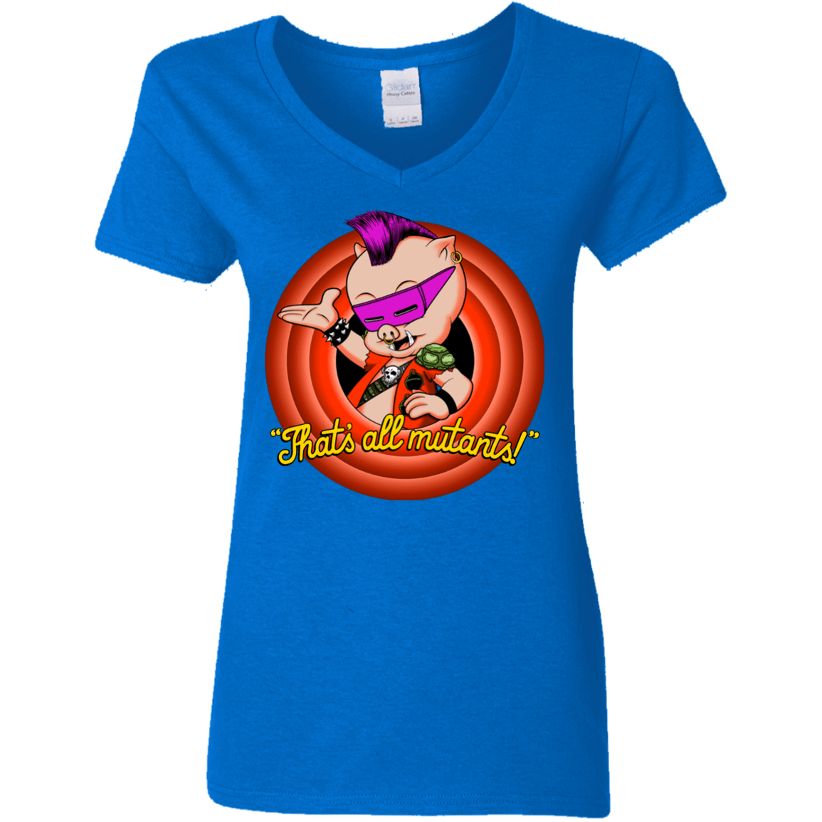 T-Shirts Royal / S Thats all Mutants Women's V-Neck T-Shirt