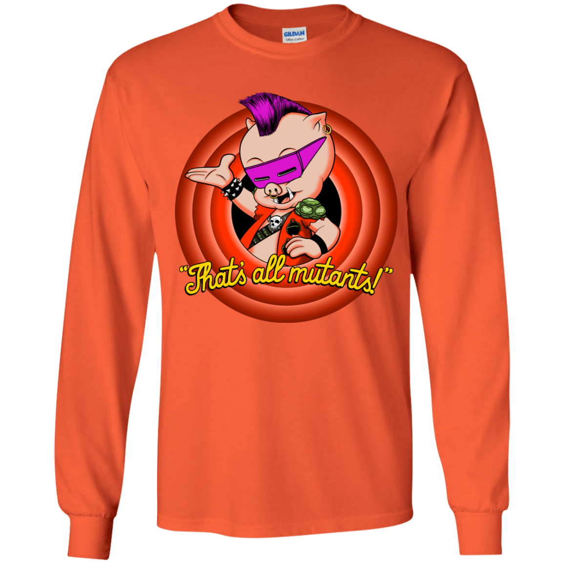 T-Shirts Orange / YS Thats all Mutants Youth Long Sleeve T-Shirt