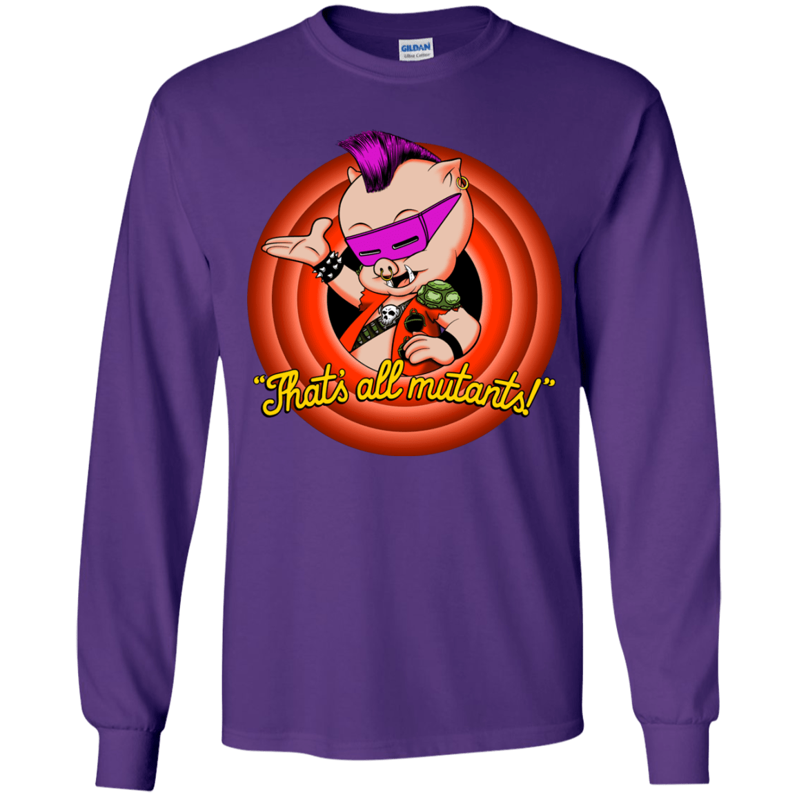 T-Shirts Purple / YS Thats all Mutants Youth Long Sleeve T-Shirt