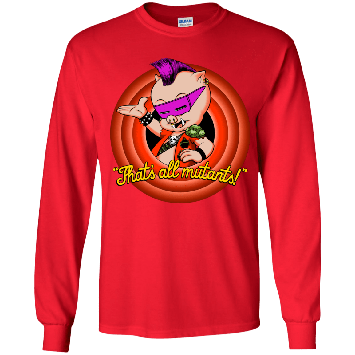 T-Shirts Red / YS Thats all Mutants Youth Long Sleeve T-Shirt
