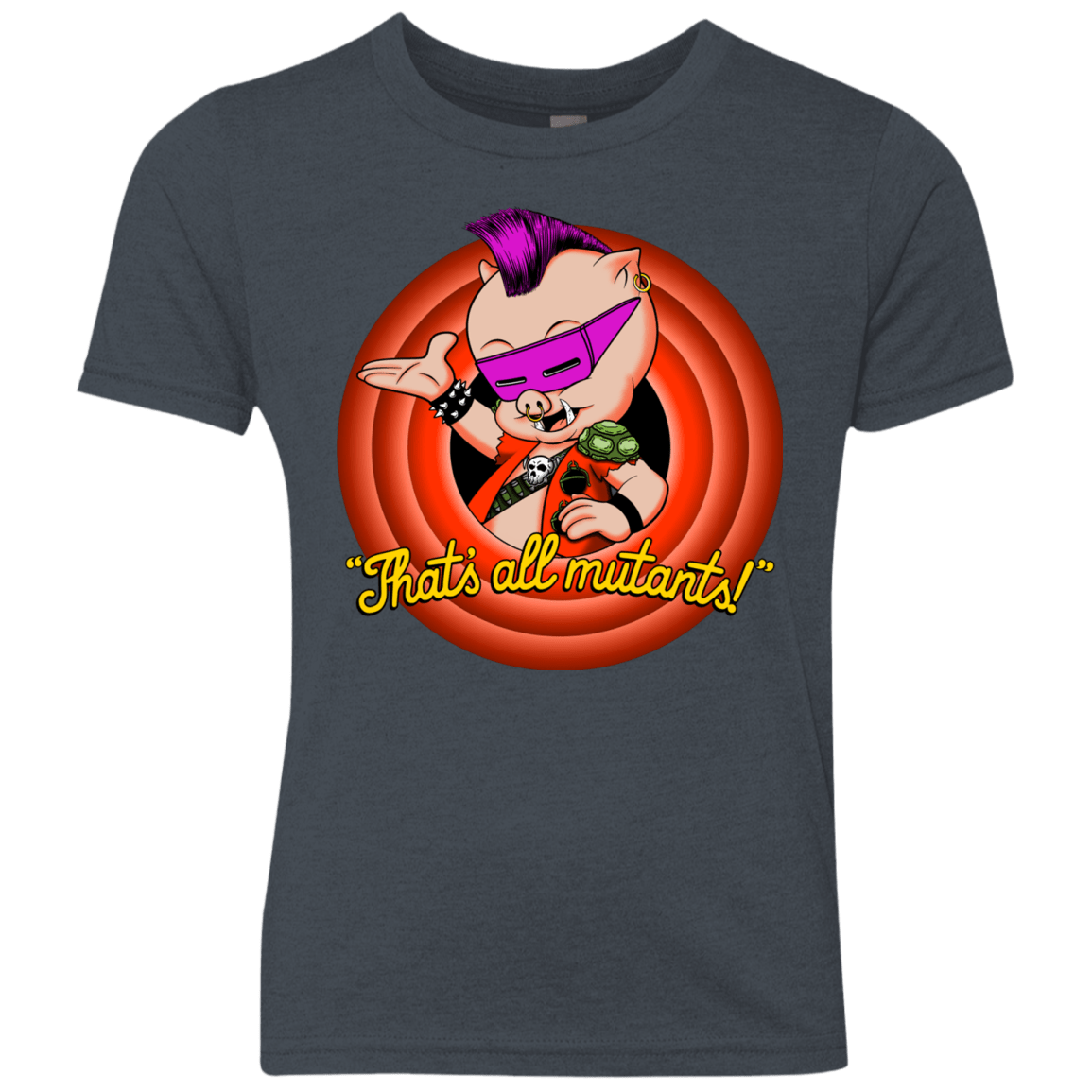 T-Shirts Vintage Navy / YXS Thats all Mutants Youth Triblend T-Shirt