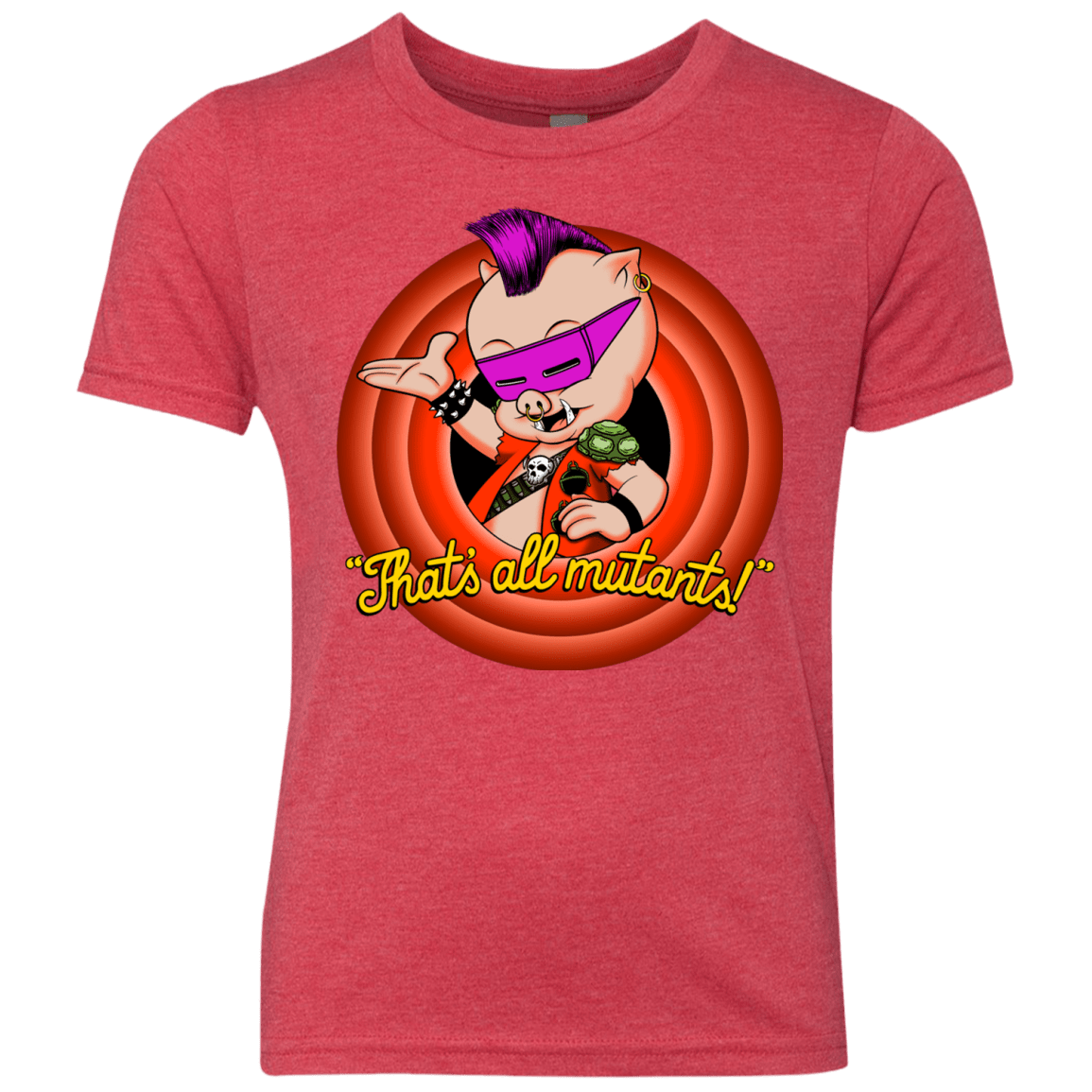 T-Shirts Vintage Red / YXS Thats all Mutants Youth Triblend T-Shirt