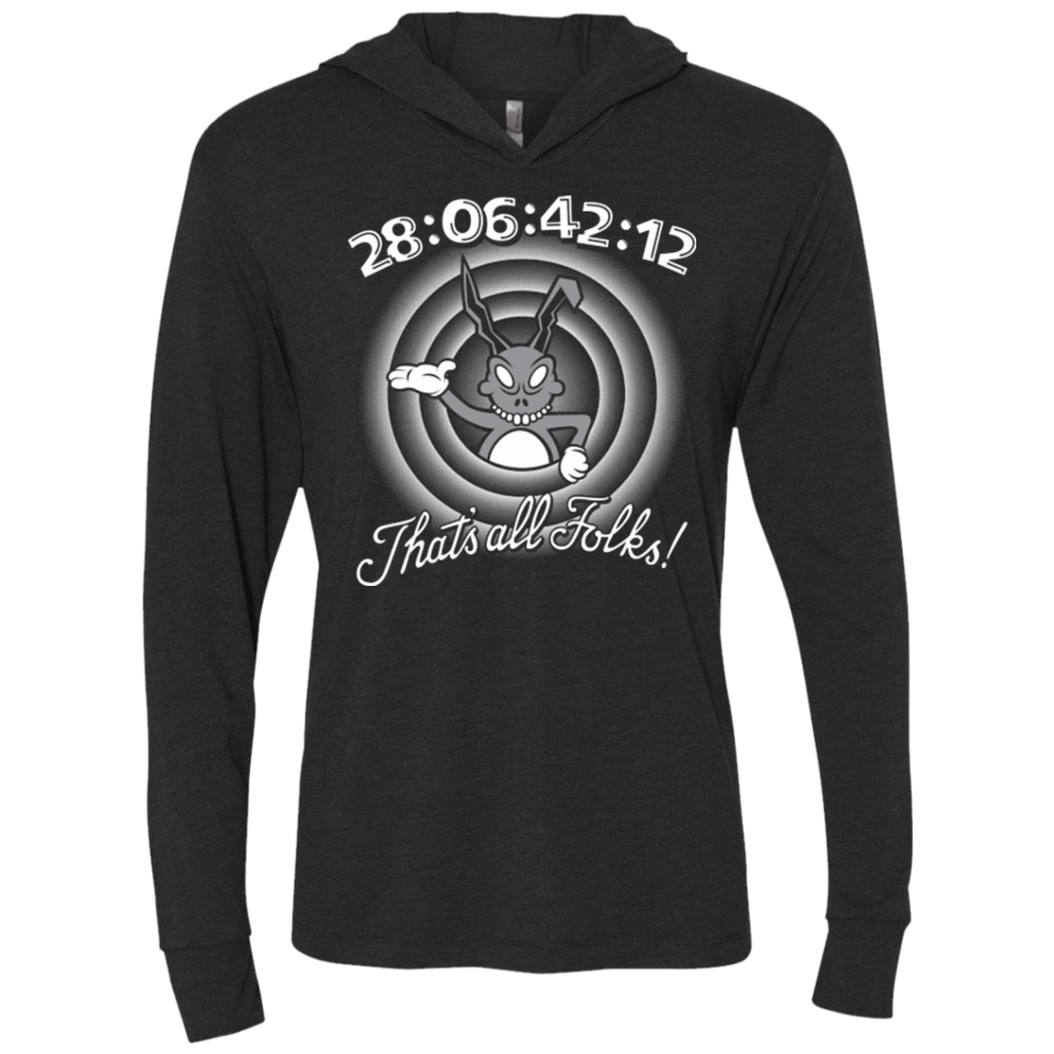 T-Shirts Vintage Black / X-Small Thats Frank Triblend Long Sleeve Hoodie Tee