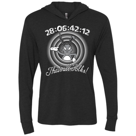 T-Shirts Vintage Black / X-Small Thats Frank Triblend Long Sleeve Hoodie Tee