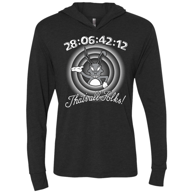 T-Shirts Vintage Black / X-Small Thats Frank Triblend Long Sleeve Hoodie Tee