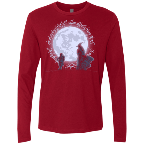 T-Shirts Cardinal / Small The Adventure Begins Men's Premium Long Sleeve