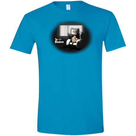 T-Shirts Sapphire / S The Adventurer Men's Semi-Fitted Softstyle