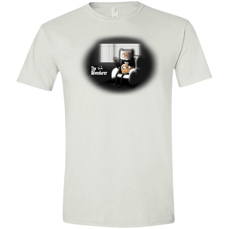 T-Shirts White / X-Small The Adventurer Men's Semi-Fitted Softstyle